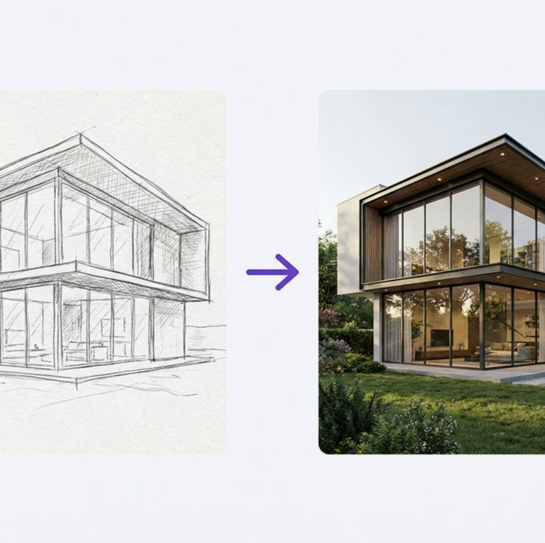 Sketch to reality transformation